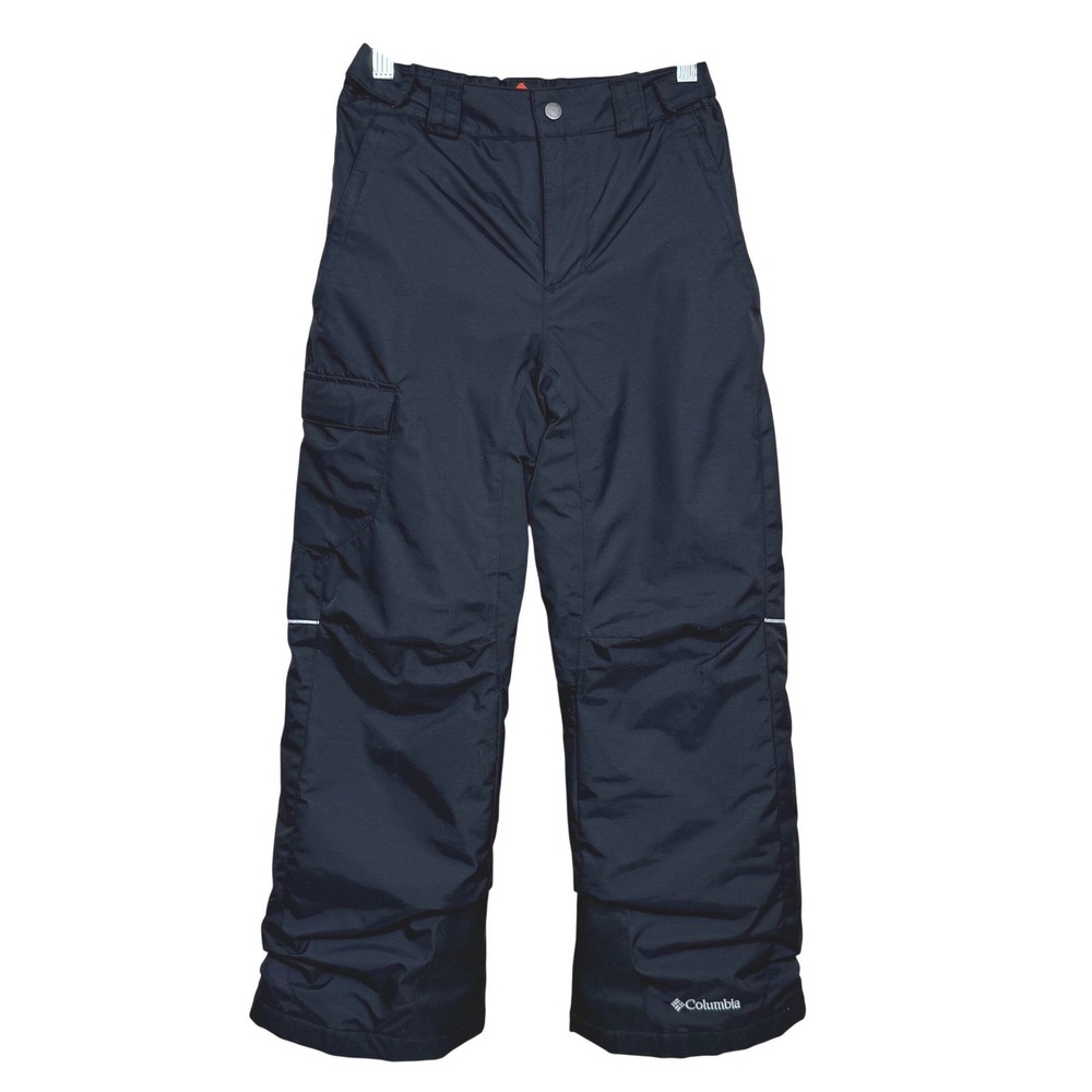 Columbia Bugaboo Ski Snow Pants Omni Heat Black‎ Youth Medium